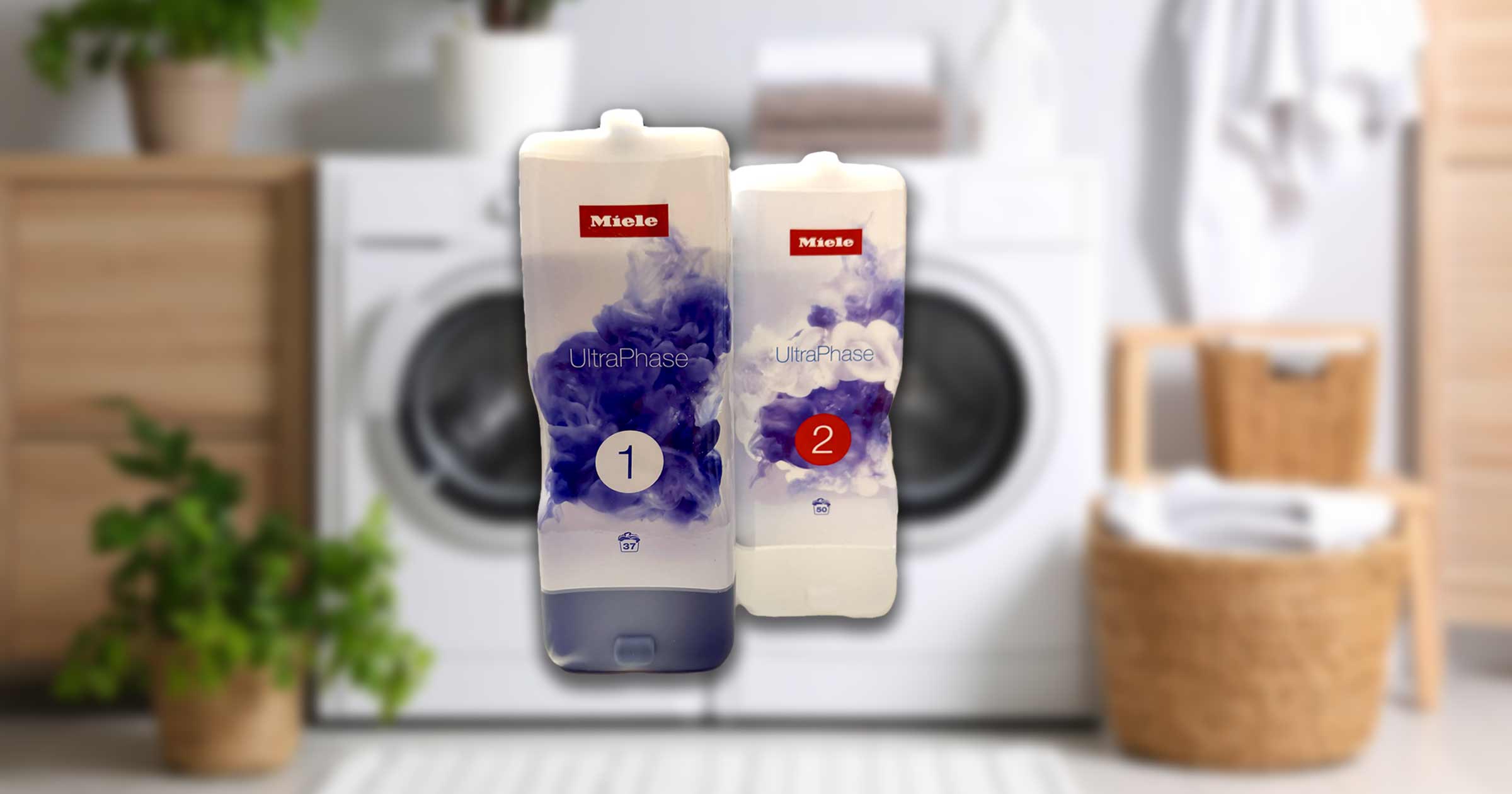 Waschmaschine und Miele UltraPhase 1 und 2